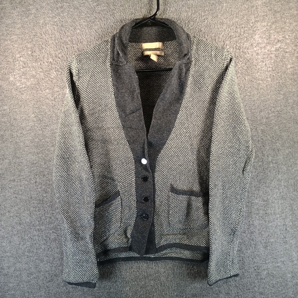 Banana Republic Women S Blazer Boucle Tweed Button Up Italian Wool Cashmere